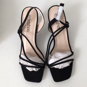 Brand New Boohoo Strappy Sandals